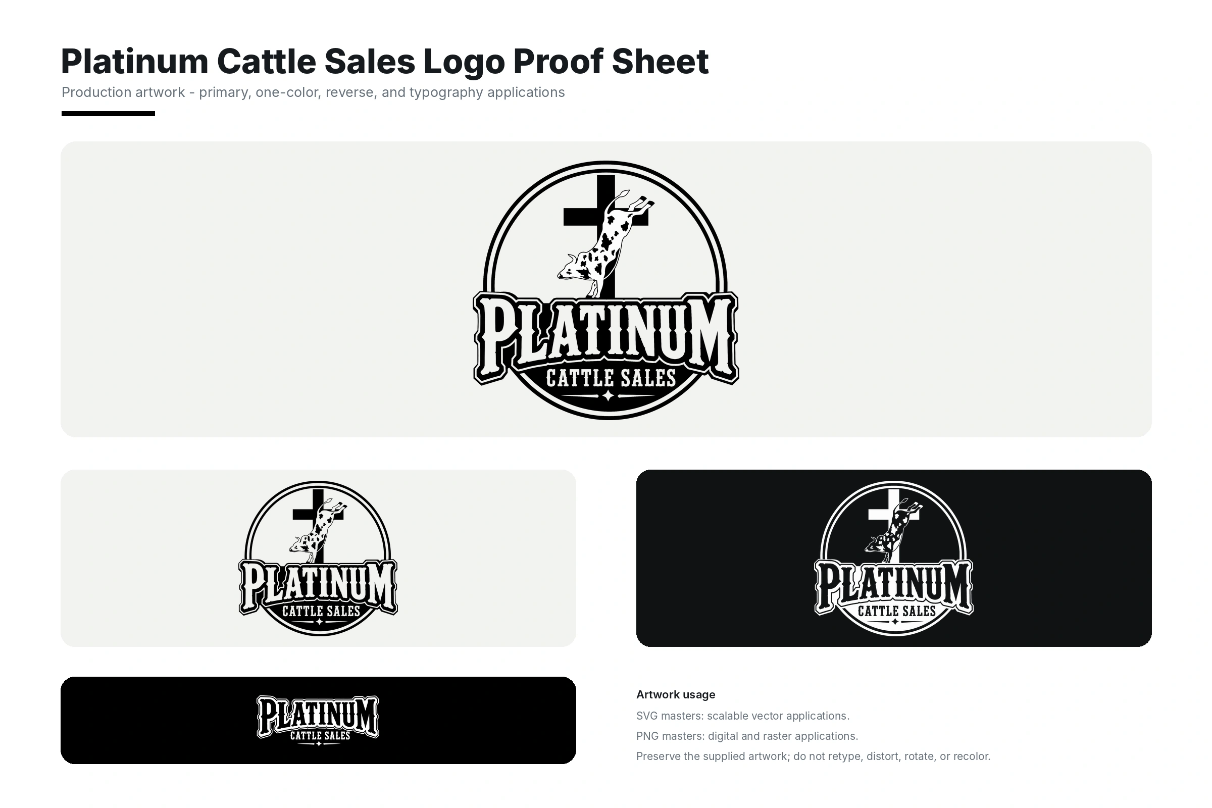 Platinum Cattle Sales project