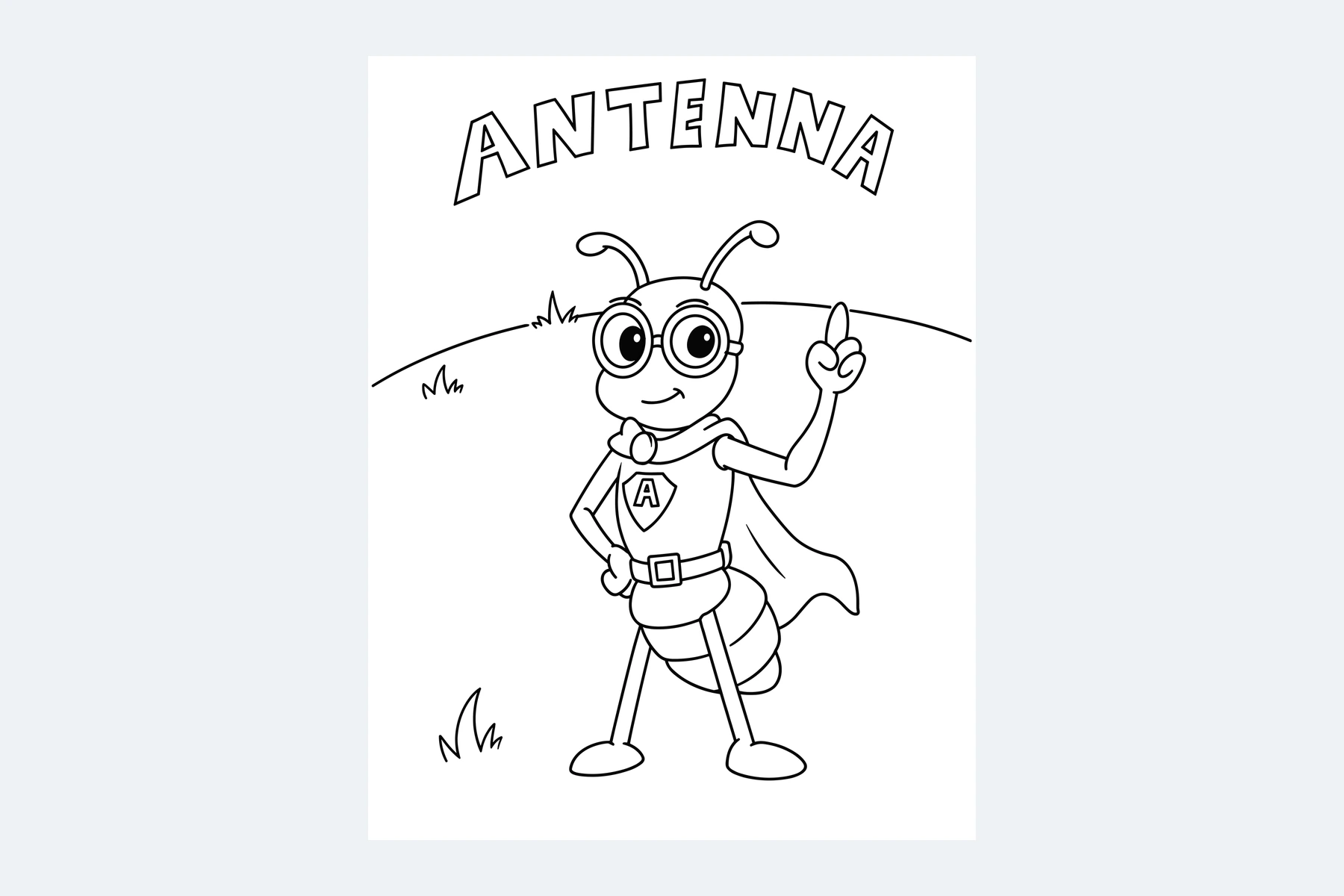 Antenna & Chempillr — Coloring Pages project