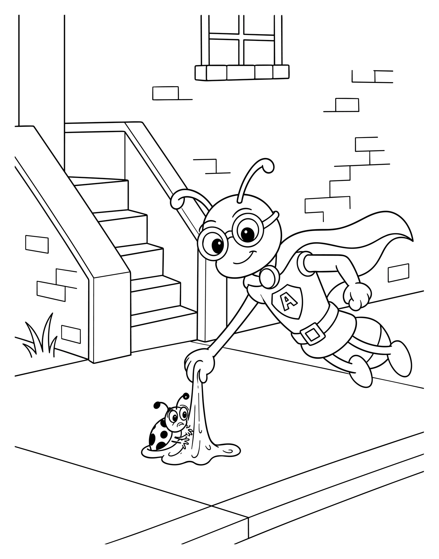 Antenna & Chempillr — Coloring Pages project image