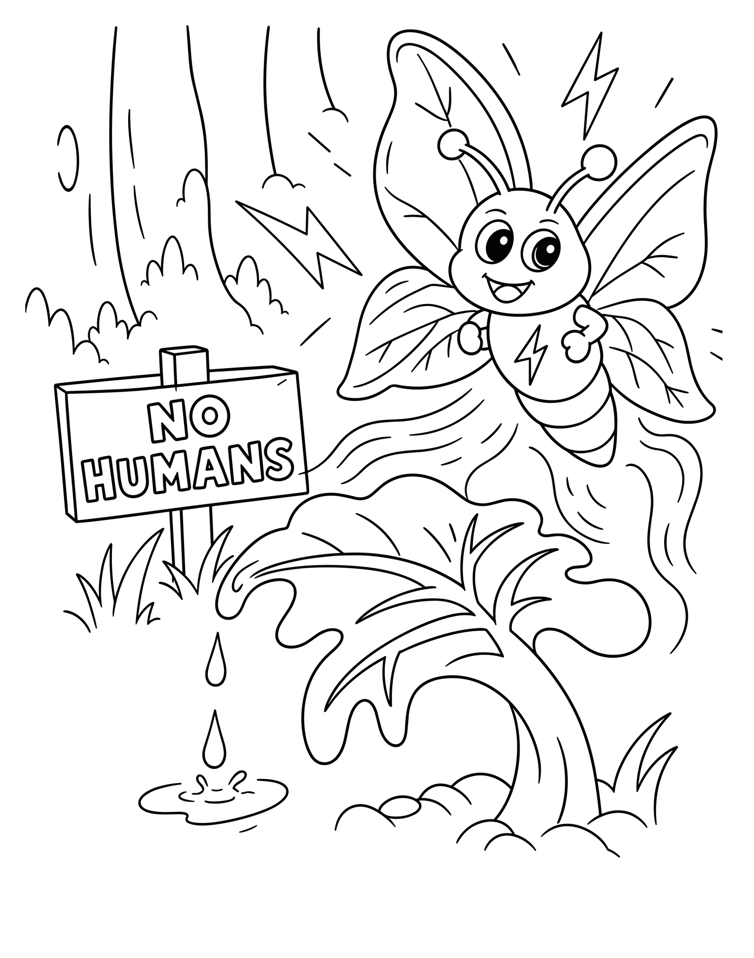 Antenna & Chempillr — Coloring Pages project image