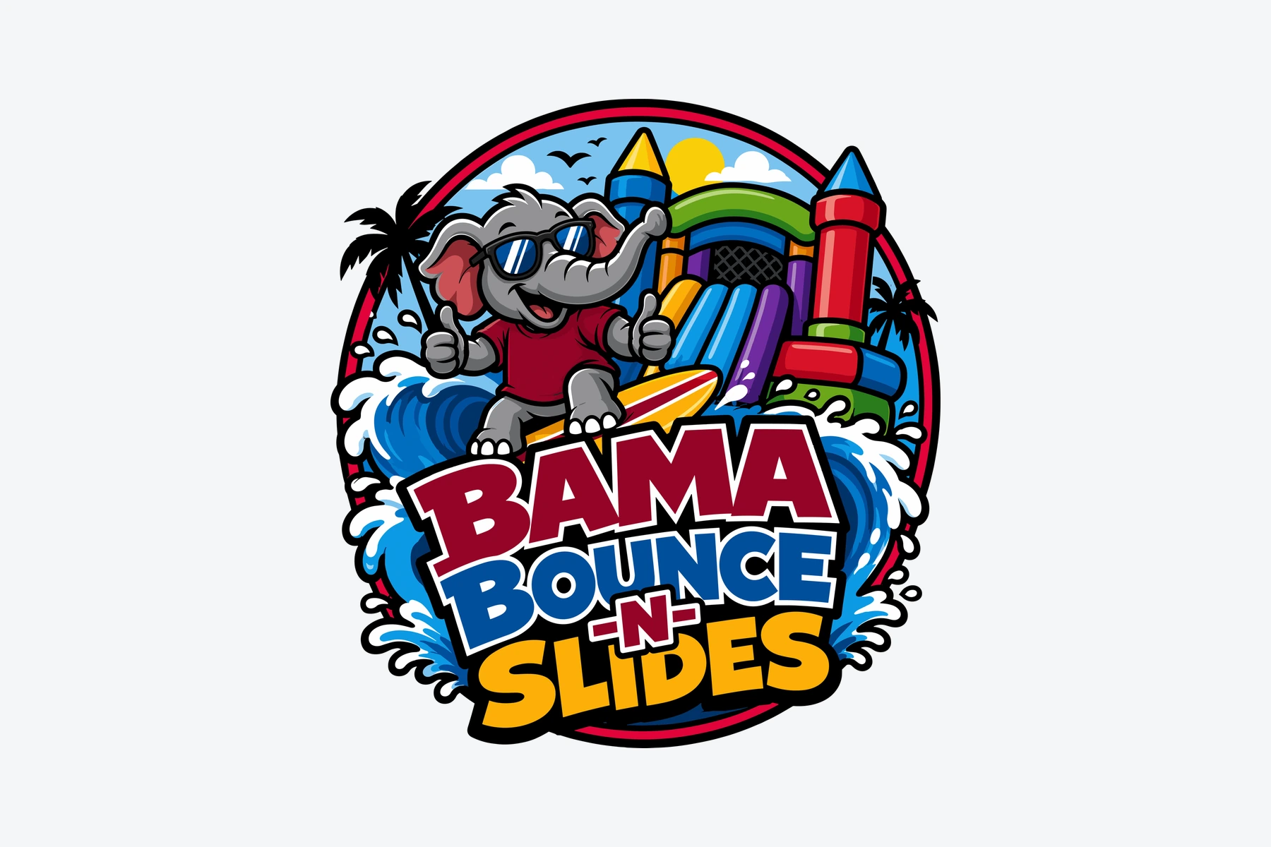 Bama Bounce N Slides — Logo Design project