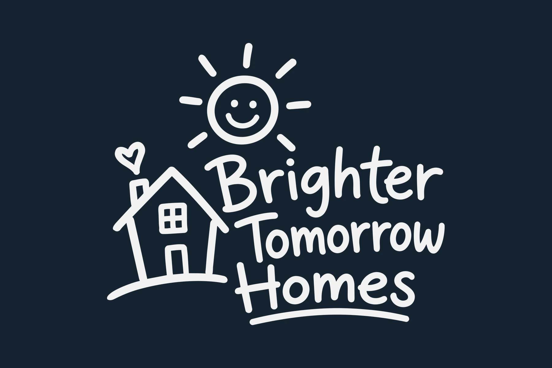 Brighter Tomorrow Homes — Logo Design project image