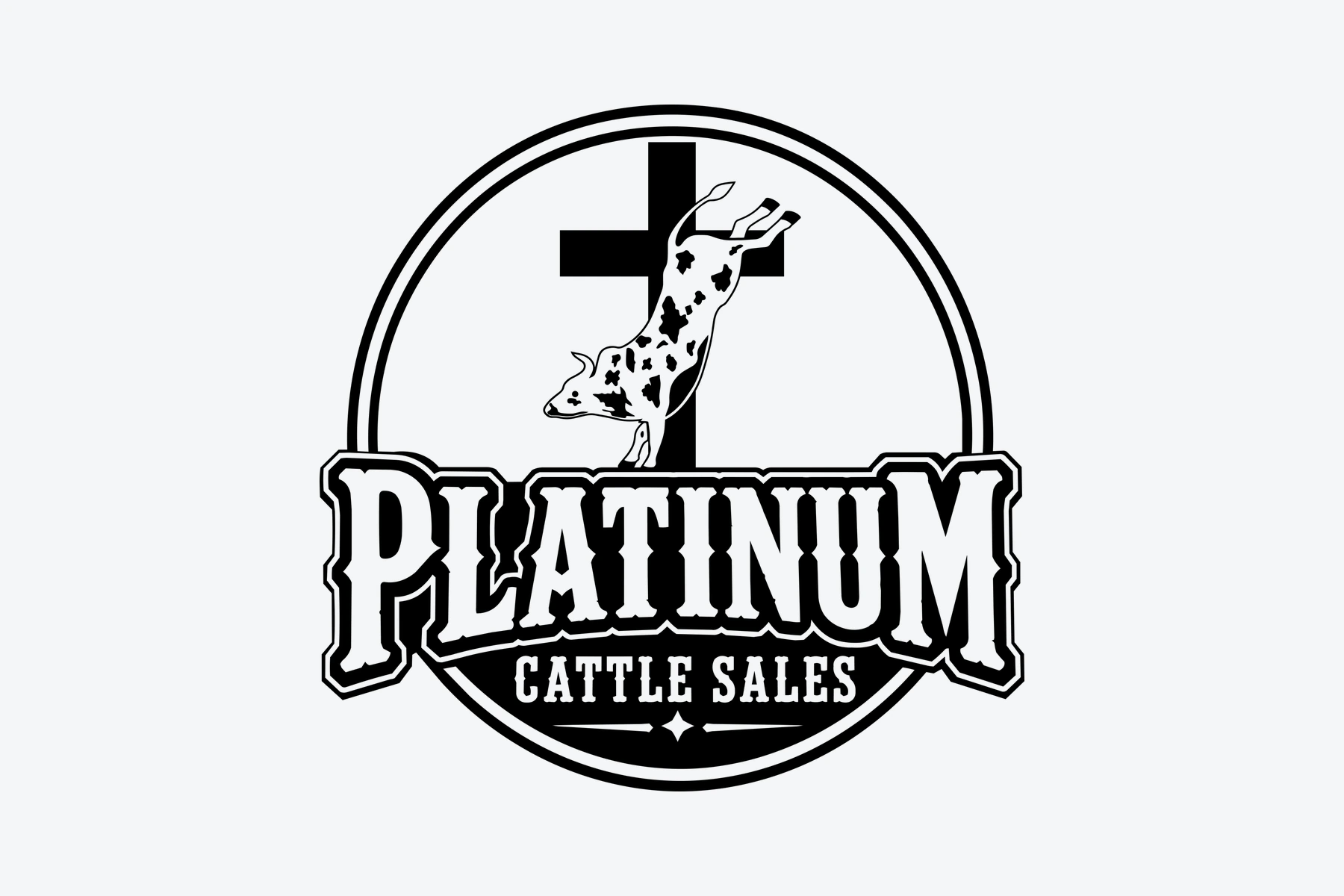 Platinum Cattle Sales — Logo System project image