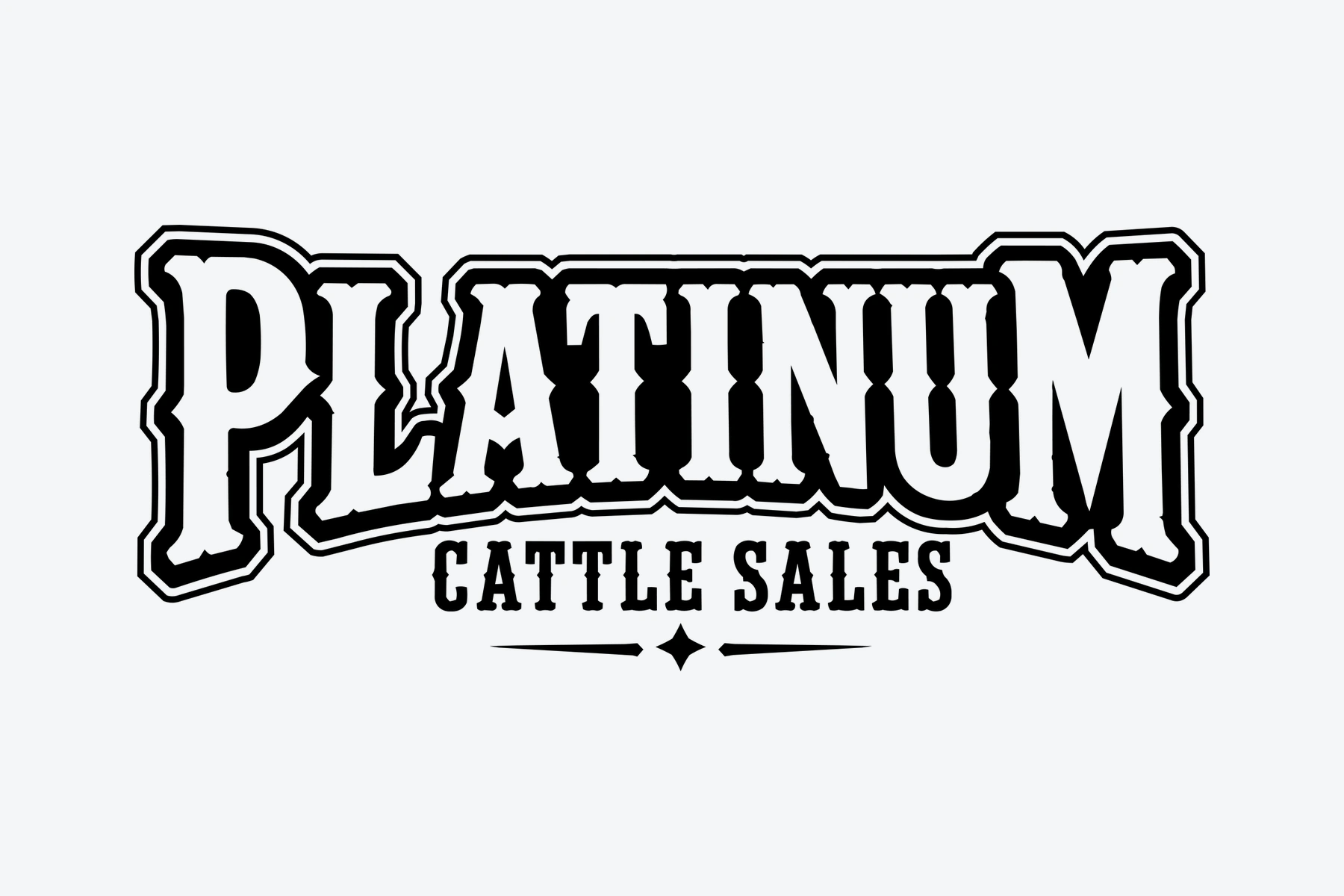 Platinum Cattle Sales — Logo System project image