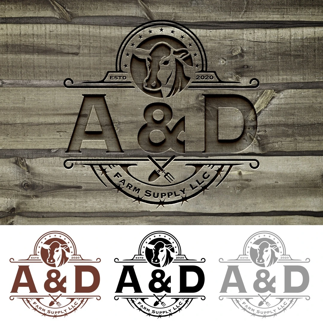A&D Farm Supply LLC — Logo Design — primary artwork