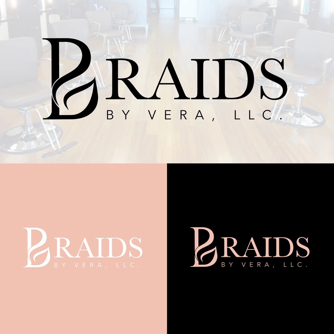 Braids by Vera LLC — Logo Design — primary artwork