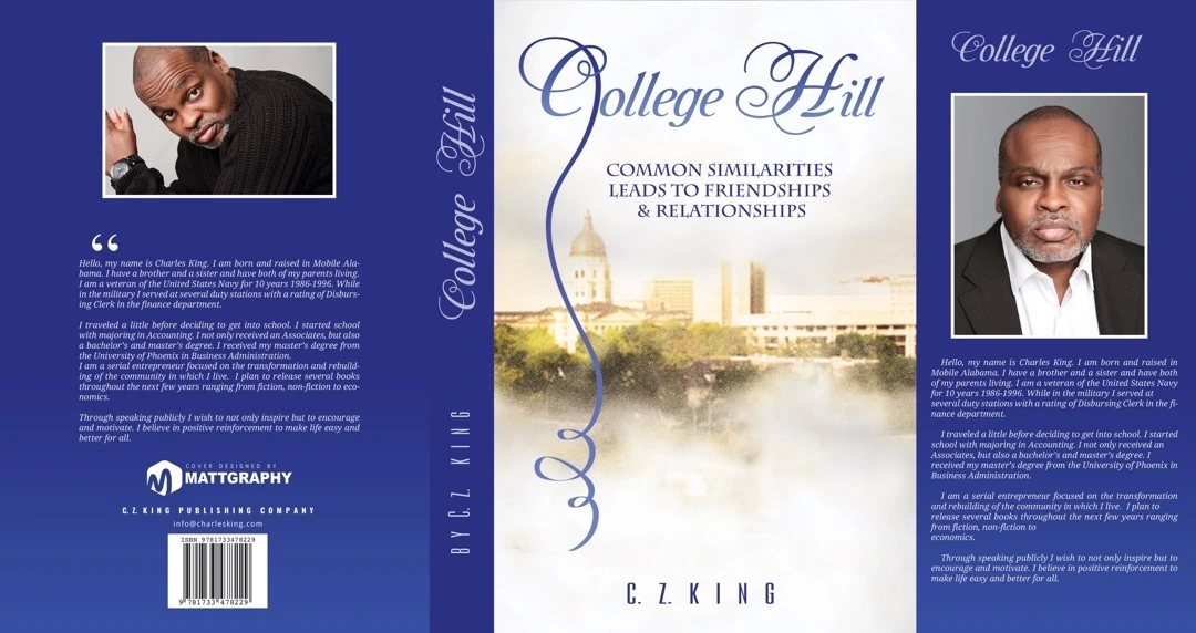 College Hill — Book Cover — Marketing Design — primary artwork