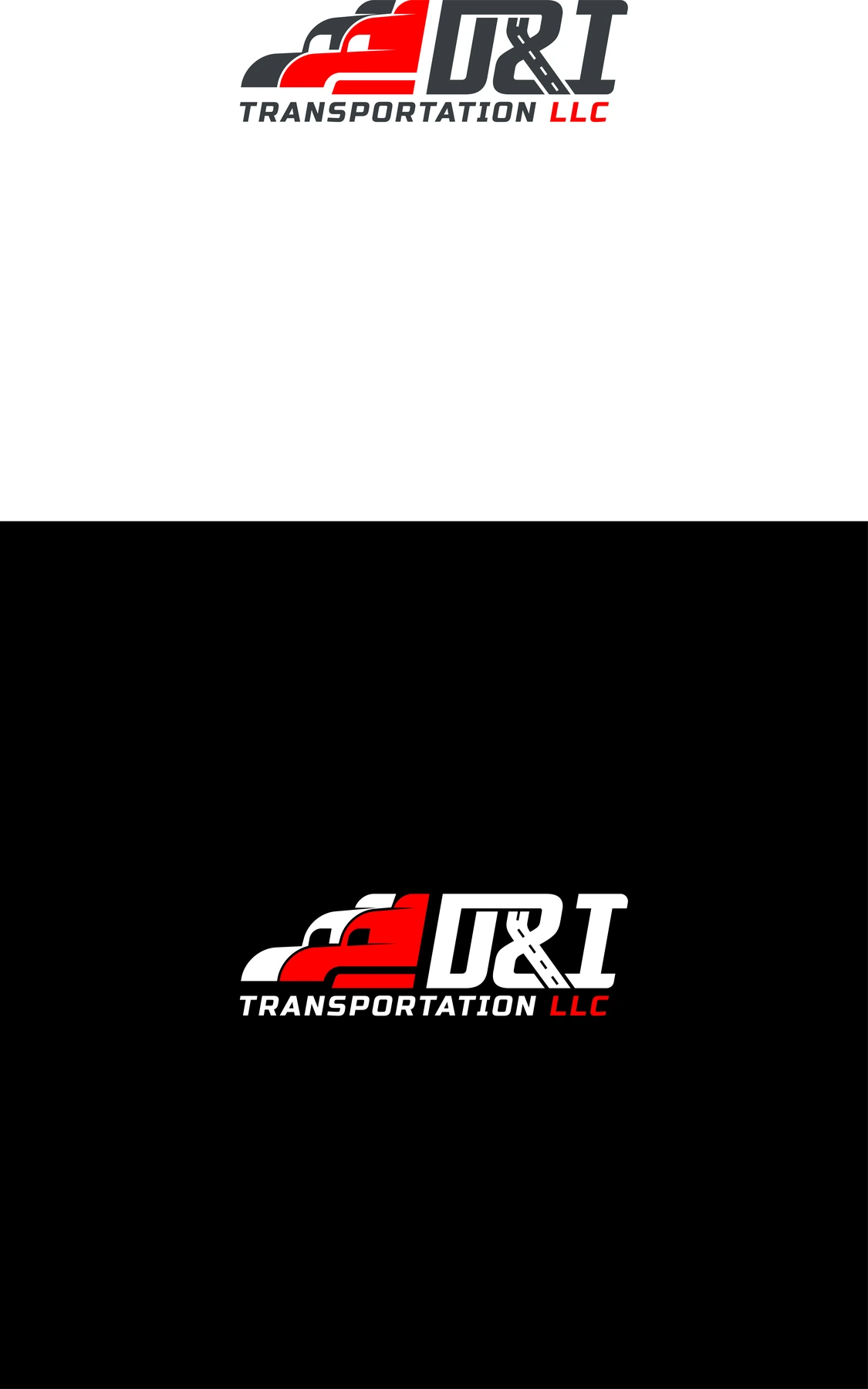 D&I Transportation LLC — Logo Design — supporting artwork