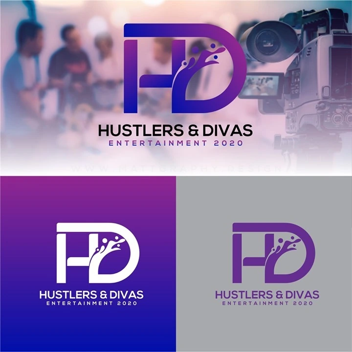 Hustlers & Divas Entertainment — Logo Design — primary artwork