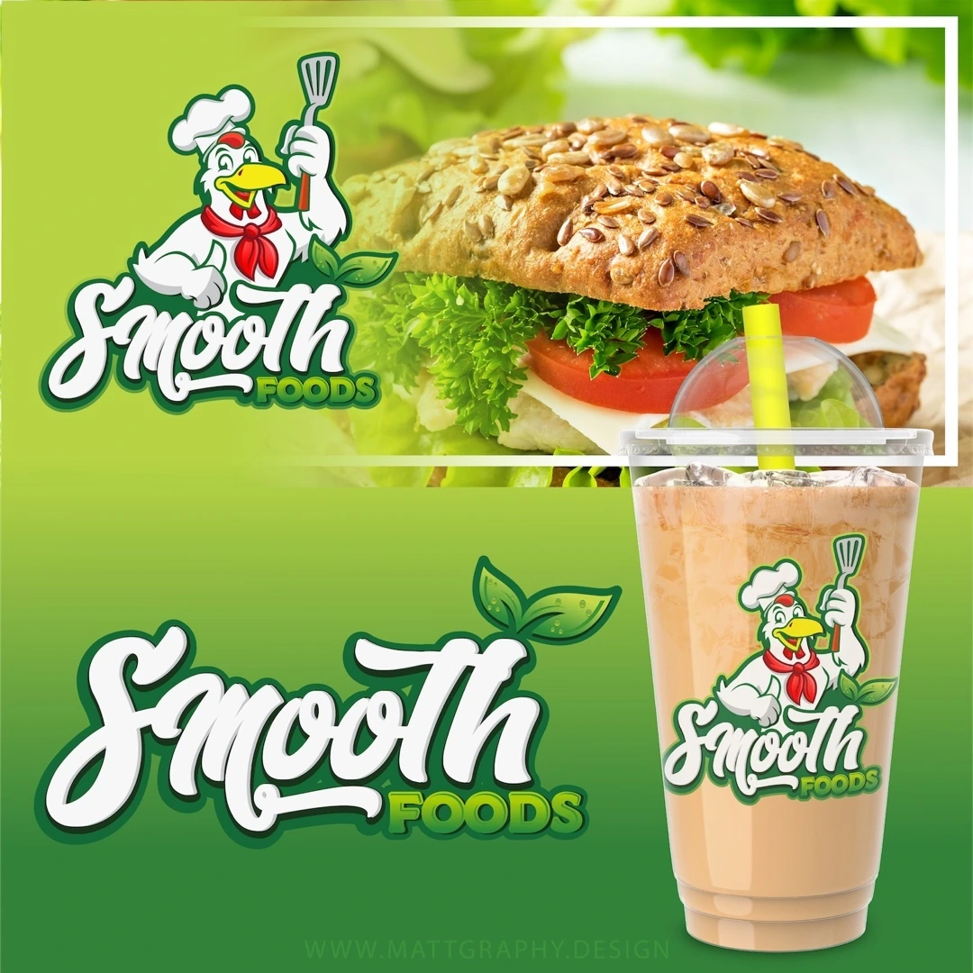 Smooth Foods — Logo Design — primary artwork