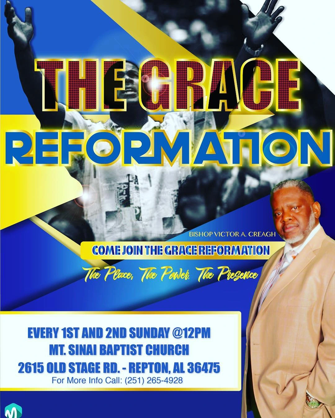 The Grace Reformation — Marketing Design — primary artwork