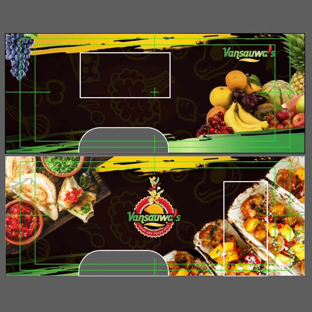 Vansauwa’s — Food Truck Wrap — Marketing Design project preview